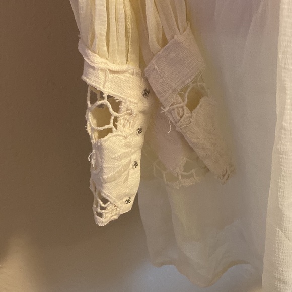 Free People In Dreamland Cutwork Mini Dress - Picture 7 of 13